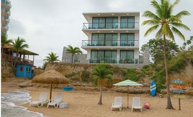Venta Casa por terminar Frente a la Playa Tonsupa entre Hotel Makana y Grand Diamond