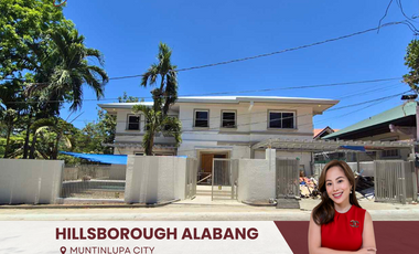 5BR House For Sale in Hillsborough Alabang Muntinlupa Newly Renovated