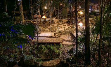 Terreno Ejidal en Venta con Cenote en Puerto Morelos