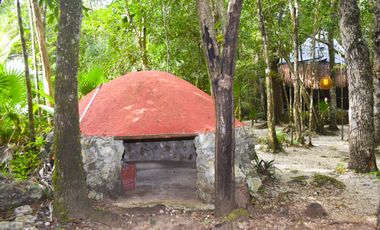 Terreno Ejidal en Venta con Cenote en Puerto Morelos