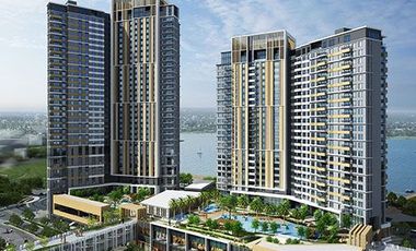 CITY VIEW FULLY FURNISHED- 58.77 sqm Residential 1-bedroom condo for sale in Mandani Bay Quay Tower 3 Mandaue Cebu