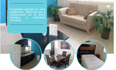 EN RENTA DEPARTAMENTO AMUEBLADO CON SERVICIOS INCLUIDOS