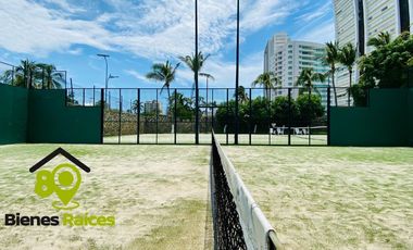 Departamento con playa de 4 recámaras en Acapulco