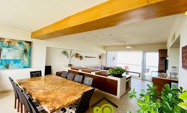 Departamento con playa de 4 recámaras en Acapulco