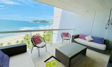 Departamento con playa de 4 recámaras en Acapulco