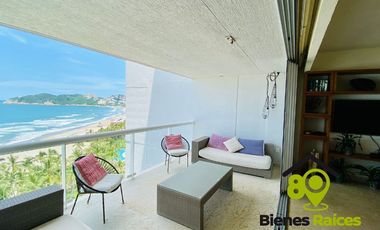 Departamento con playa de 4 recámaras en Acapulco