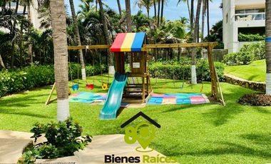 Departamento con playa de 4 recámaras en Acapulco