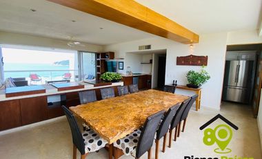 Departamento con playa de 4 recámaras en Acapulco