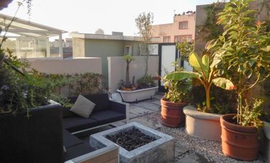 Departamento con Roof Garden Privado, EN RENTA, Casa Nogal Sta Ma. La Ribera