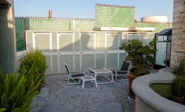 Departamento con Roof Garden Privado, EN RENTA, Casa Nogal Sta Ma. La Ribera