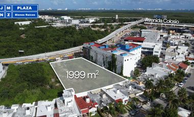 Terreno en renta Av. Kabáh de Cancún junto a Plaza Canaima: Ubicación estratégica para tu negocio