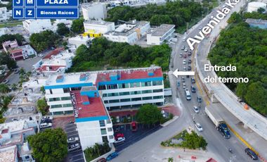 Terreno en renta Av. Kabáh de Cancún junto a Plaza Canaima: Ubicación estratégica para tu negocio