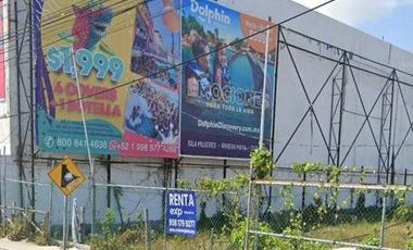 Terreno en renta Av. Kabáh de Cancún junto a Plaza Canaima: Ubicación estratégica para tu negocio