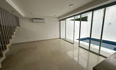 CASA EN RENTA CON ALBERCA, RESIDENCIAL LAS PALMAS