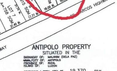 LOT IN ANTIPOLO