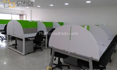 Alquiler de oficina amobladas en NORTE de cali OPORTUNIDAD OFICINA PARA CALL CENTER TODO INCLUIDO
