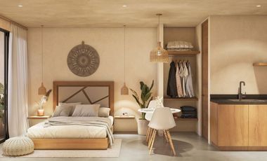 Estudio en Venta, Equilibrio Natural Zen Tulum Hábitat