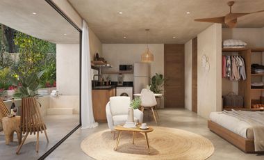 Estudio en Venta, Equilibrio Natural Zen Tulum Hábitat