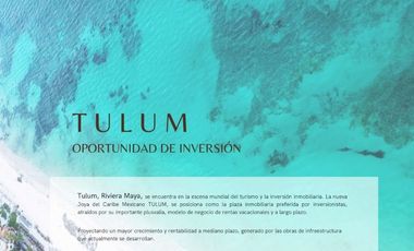 Estudio en Venta, Equilibrio Natural Zen Tulum Hábitat