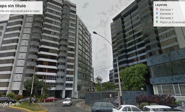 Miraflores, frente a Larco Mar - Vendo espectacular departamento amoblado de 180 m2.