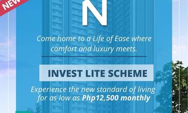 Studio N Tower Pre-selling Condo unit in Alabang near Alabang Town Center
