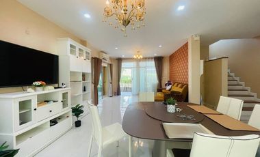 House for sale  Modern Lanna style in a quality project of Chiang Mai, surrounded by nature.  San Phi Suea Zone, Mueang Chiang Mai District, Ring Road