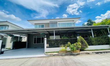 House for sale  Modern Lanna style in a quality project of Chiang Mai, surrounded by nature.  San Phi Suea Zone, Mueang Chiang Mai District, Ring Road