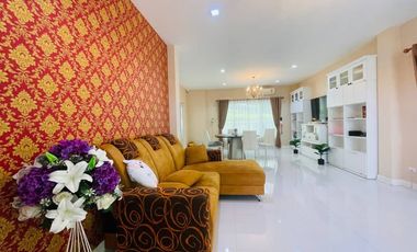 House for sale  Modern Lanna style in a quality project of Chiang Mai, surrounded by nature.  San Phi Suea Zone, Mueang Chiang Mai District, Ring Road