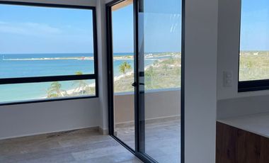 Departamento (Penthouse) en Venta Frente a Playa de Telchac con Vista Espectacular