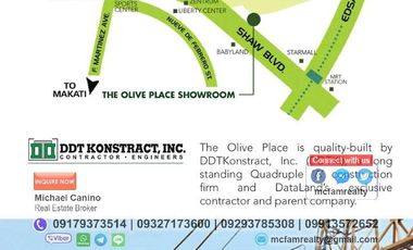 Rent to Own Condominium Near Mandaluyong City Hall Complex Basketball Court The Olive Place