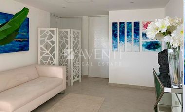 Departamento amueblado en renta en Isla Dorada en Zona Hotelera Cancún, Quintana Roo.
