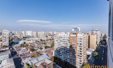 2 Dormitorios + 2 Baños en Santiago Centro, Metro Toesca, Metro República y Metro Moneda
