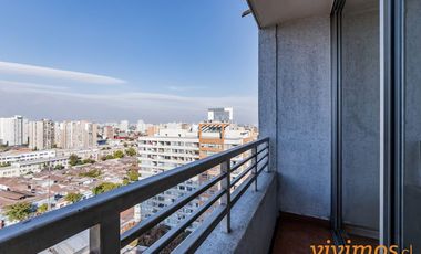 2 Dormitorios + 2 Baños en Santiago Centro, Metro Toesca, Metro República y Metro Moneda