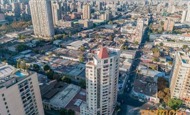 2 Dormitorios + 2 Baños en Santiago Centro, Metro Toesca, Metro República y Metro Moneda