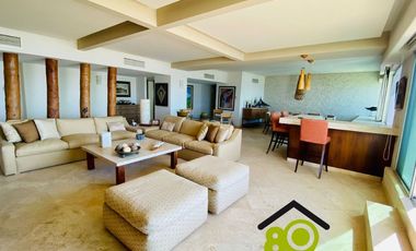Departamento en venta de 5 recámaras en playa con cancha de tenis y pádel