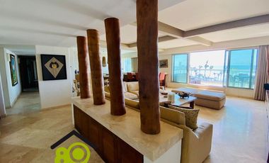 Departamento en venta de 5 recámaras en playa con cancha de tenis y pádel