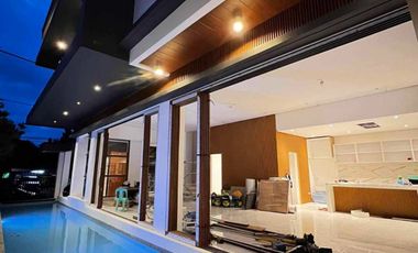 Brand new Modern Zen Type House with Swimming Pool located inside the upscale Casa Milan Subdivision, Fairview, Quezon City