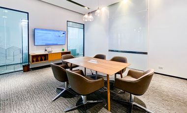 Beautifully designed open plan office space for 10 persons in Spaces World Plaza, Bonifacio Global City