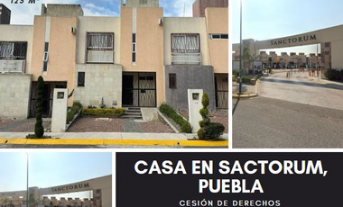 CESION DE DERECHOS  EN SACTORUM PUEBLA