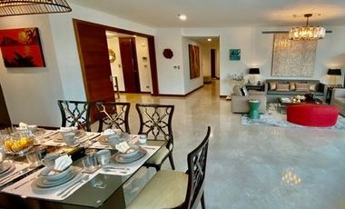 Ultra Luxurious 304 sqm. 3-Bedroom Unit For Sale and Lease at Two Roxas Triangle Makati Central Business District