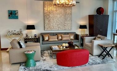 Ultra Luxurious 304 sqm. 3-Bedroom Unit For Sale and Lease at Two Roxas Triangle Makati Central Business District