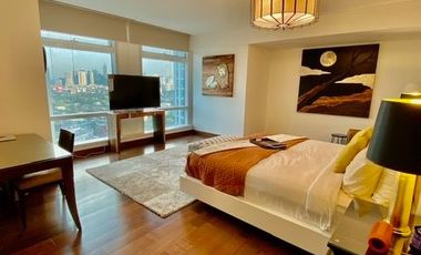 Ultra Luxurious 304 sqm. 3-Bedroom Unit For Sale and Lease at Two Roxas Triangle Makati Central Business District