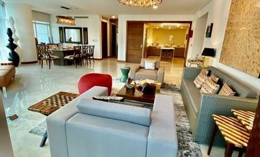 Ultra Luxurious 304 sqm. 3-Bedroom Unit For Sale and Lease at Two Roxas Triangle Makati Central Business District