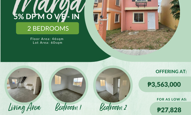 👉🍁🎄FOR SALE: READY FOR OCCUPANCY LA60.0sqm 2-BEDROOM 2-STOREY MARGA SF IN CAMELLA VITA SAVED UP TO 199K🎄🍁👈