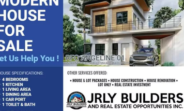4 bedroom House and Lot Rfo-ready for occupancy Unit for Sale in Angeline Court Suello Village Baguio City