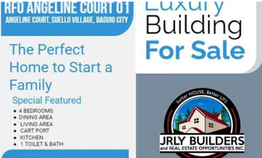 4 bedroom House and Lot Rfo-ready for occupancy Unit for Sale in Angeline Court Suello Village Baguio City