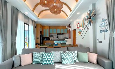 Investment tropical three-bedroom pool villa for sale in Aonang, Krabi