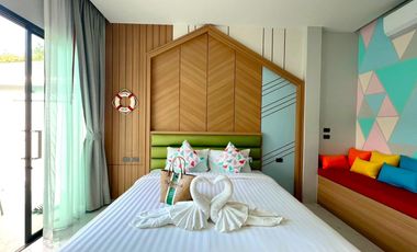 Investment tropical three-bedroom pool villa for sale in Aonang, Krabi