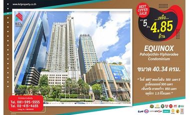 Condo for sale Equinox Phahol-Vibha MRT Phahon Yothin