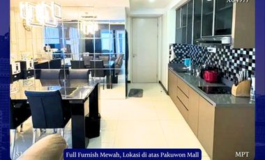 MEWAH FULL FURNISH! Apartemen La Riz Mansion 3BR Pakuwon Mall Surabaya